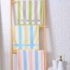 Dopamine Striped Cotton Hand Towel