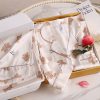Bear Print Ice Silk Pyjama Set