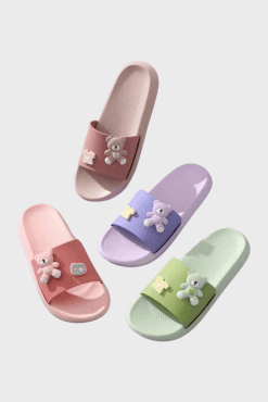 Bear All-Purpose Cozy Slides