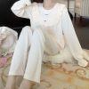 Princess collar cloud cotton pajamas