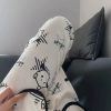 Cute Bear Print Modal Pajamas