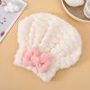 Soft and Cozy Bowknot Hair Drying Cap