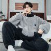 Men's Winter Plush Pajama Set