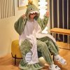 Fun Dinosaur Plush Pajamas Set