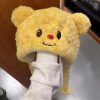 Butter Bear Plush Hat