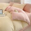 Extra Soft: Blush Milk Fleece Bedding Set
