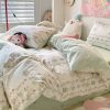 100% Cotton Strawberry Bunny Bedding Set