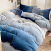 Extra Soft: Ocean Hues Milk Fleece Bedding Set