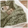 Camellia Green Blanket