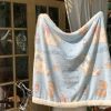 Bunny & Kitty Milk Velvet Sherpa Blanket