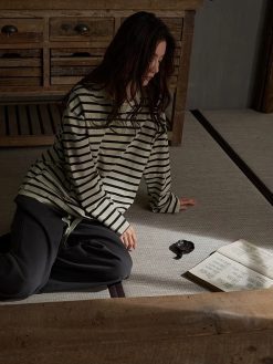 Cotton Striped Pajama Set