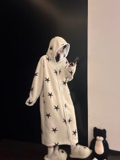 Starry Hooded Robe
