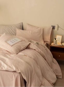 Apricot Grace 100% Cotton Bedding Set