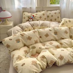 Butter Bear Bedding Set