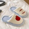 Apple Cozy Fleece Slippers