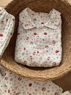 Starfruit Dream Cotton Gauze Pajama Set