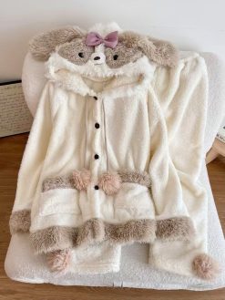 Puppy Cuddle Fleece Lounge Set