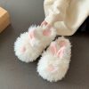 Fluffy Bunny Slippers