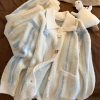 Creamy Bear Fleece Pyjama Set