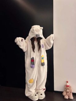 Snowy Monster Pyjama Set