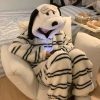 Snoozy Pup Fleece Pyjama Set