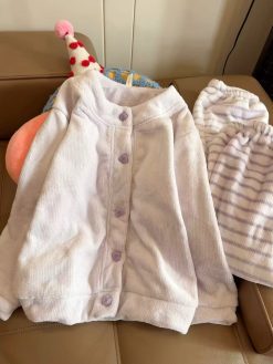 Lilac Velvet Dawn Pyjama Set