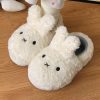 Fluffy Bunny Hug Slippers