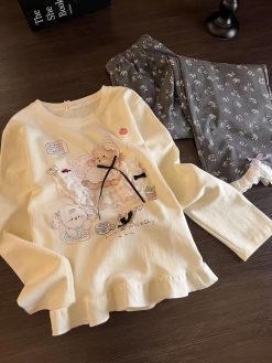 Sweet Beary Cotton Pajama Set