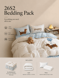 26S2 Bedding Pack (100% Cotton Bedding Set)