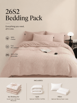 26S2 Bedding Pack (100% Cotton Bedding Set)